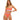 Beach Riot Women's Eva Bikini Top, Sundazed Color Block, Purple, S Beach Riot