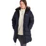 MARMOT Women's Montreal Mid-Thigh Length Down Puffer Jacket, Midnight Navy,Small MARMOT