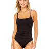 Anne Cole Women's Shirred Classic Lingerie One Piece Swimsuit, Black, 6 Anne Cole
