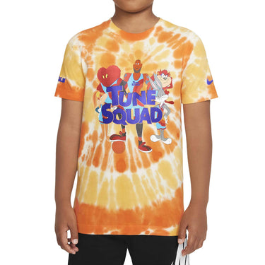 Nike Lebron Hemtape Tee (Big Kids) University Gold L (14-16 Big Kid) Nike