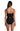 La Blanca Women's Island Goddess Ruffle Bandeau One Piece Swimsuit, Black Size 8 La Blanca