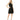 Sam Edelman Women's Sleeveless Criss Cross Neck Aline Dress, Black, 8 Sam Edelman