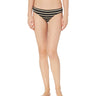 Lauren Ralph Lauren Womens Metallic Striped Swim Bottom Separates Black 12 Lauren Ralph Lauren