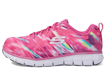 Women's Skechers Sure Track Comp Toe Hot Pink Size 7.5 B (M)