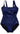 TYR Women's Aqua Solid Controlfit Swimwear, Navy Size 14 TYR