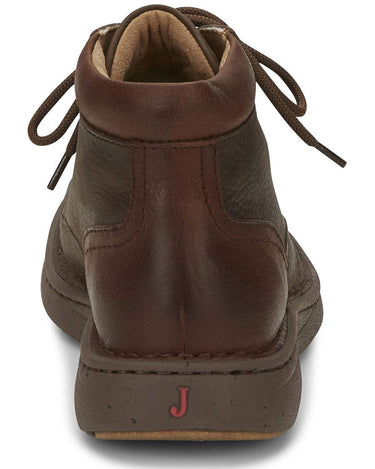 Justin Men's Hitcher Dark Lace-Up Boot Moc Toe Dark Brown 12 D