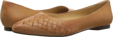 Trotters, Womens, Estee Woven, Tan Woven Leather, Size 6.5, W