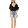 Free People Cleo Bodysuit Black XS (Women's 0-2) Free People