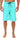 Hurley Men's One and Only 22 Inch Boardshort, Cyan/Hurley, 29