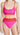 Beach Riot, Womens, Emmy Bottom, Fuchsia Red Neon Pink, Medium Beach Riot