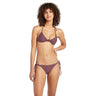 Volcom Women's Skimpy Bikini Bottoms – Quick-Dry Bikini Eggplant, XS Volcom
