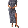 Free People Briella Midi Navy Combo SM (Women's 4-6) Free People