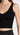 Free People Women's Solid Rib Brami Top, Black, M-L Free People
