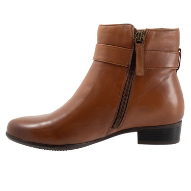 Trotters, Womens, Melody, Luggage Ankle Side Zip Boot, Size 11, W (D)