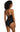 La Blanca Women's Goddess Shoulder Mio One Piece Swimsuit, Black Size 6 La Blanca