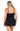 La Blanca Women's Lingerie Strap Tankini Swimsuit Top, Black Size 10 La Blanca