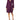 Kensie Women's Sueded Jersey Knit Wrap Dress, Aubergine, M kensie