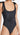 Beach Riot Women's Sydney Belted One Piece, Black, M Beach Riot