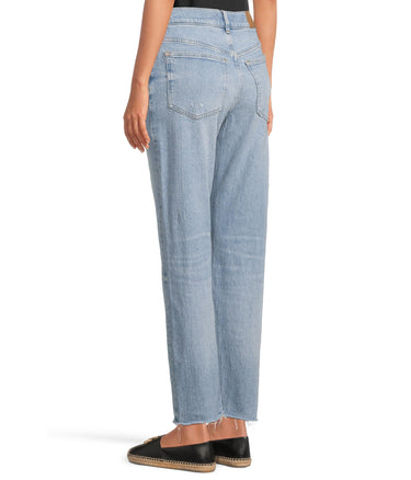 Madewell Womens 90s Straight in Hallstead Wash Hallstead Wash Size 27