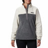 Columbia Benton Springs™ 12 Snap Pullover City Grey Heather/Chalk XS Columbia