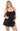 La Blanca Women's Lingerie Strap Tankini Swimsuit Top, Black Size 10 La Blanca