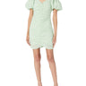 BCBGeneration Women's Eyelet Halter Dress, Mint, 6 BCBGeneration