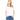Madewell Whisper Cotton Rib Crew Neck Ringer Tee Coastal Blue 2XS (Women's 000) Madewell