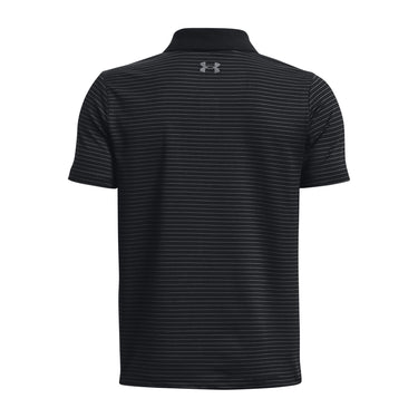 Under Armour Matchplay Printed Golf Polo Black MD (10-12 Big Kid)