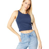 Madewell MWL Form Racerback Crop Top Hot Cocoa XS Madewell