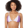 NWOT Charlie Holiday Darla Triangle Purple LG Charlie Holiday