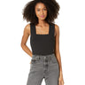 Free People She's So Sleek Bodysuit Black MD (Women's 8-10) Free People