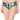 Hobie Women's Standard Ruffle Hipster Pant Bikini Bottom, Multi, M Hobie