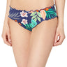 Hobie Women's Standard Ruffle Hipster Pant Bikini Bottom, Multi, S Hobie