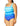 Gottex Women's Standard Shaped Square Neck One Piece Swimsuit, Twilight Multi Gottex