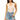 Free People Women's U Neck Tank, White, XS Free People