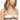 Mara Hoffman Women's Lattice Bralette Bikini Top Swimsuit, Pinwheel Stone, M Mara Hoffman