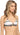 Mara Hoffman Women's Lattice Bralette Bikini Top Swimsuit, Pinwheel Stone, M Mara Hoffman