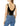 BCBGMAXAZRIA Women's Faux Leather Bodysuit With Mesh Panels, Black, X-Small BCBGMAXAZRIA