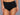TYR Solid High Waist Woman's Bikini Bottom Black Size 8