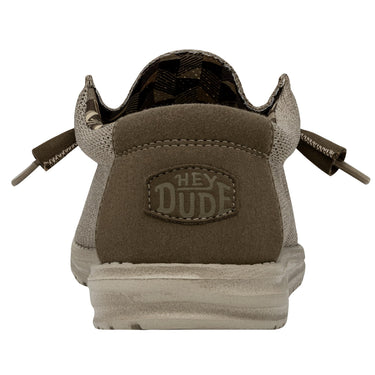 HEYDUDE Men's Wally Sox Slip On Shoe, Beige Size 12 Lightweight