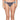 Mara Hoffman Women's Samba Low Rise Bikini Bottom, Black/Blue, XS Mara Hoffman