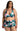 La Blanca Women's Halter Bikini Top, Aquamarine//Dip Into The Wild Size 16 La Blanca