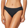 La Blanca Womens Side Shirred Hipster Swimsuit Bikini Bottoms, Black Size 12 La Blanca
