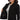 Liverpool Women's Classic Button Front Jacket in Powerflex Knit Denim, Black, L Liverpool