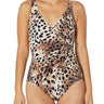 Gottex Animalia East Surplice womans One Piece size 8 Gottex