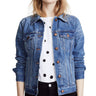 Madewell Women's The Jean Jacket in Pinter Wash, Pinter Wash, Blue, XS Madewell
