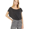Free People Road Trip Bodysuit Washed Black SM (Women's 4-6) Free People