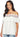 CeCe Off The Shoulder Ruffled Top with RIC Rac Trim New Ivory XS CeCe