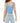 Madewell Kirsten V-Neck Slim Tank Oasis Blue 2XL (Women's 18) Madewell