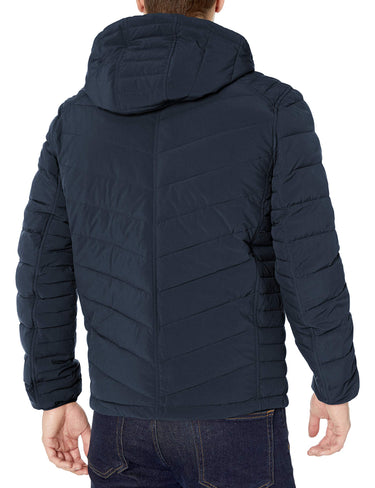 Andrew Marc Men's navy Jacket, Ink25, XL